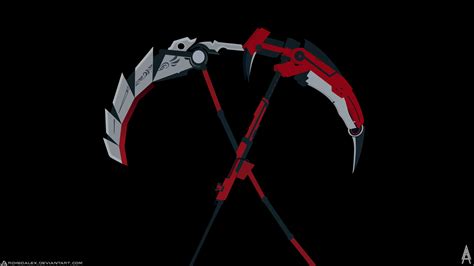 rwby ruby scythe|rwby qrow death.